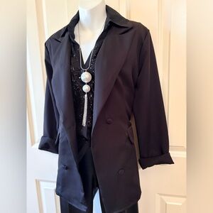 Black Ladies Blazer,  Accessories NOT Included, size XXL